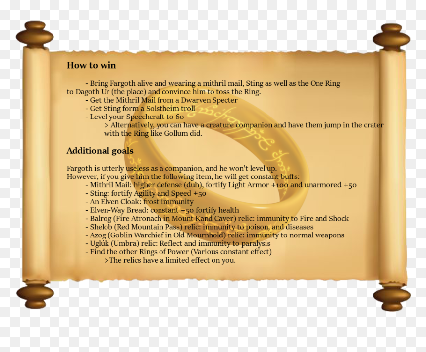 Diplomas Para El Dia, HD Png Download - the one ring png
