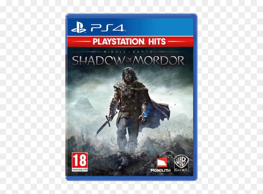 Middle Earth Shadow Of Mordor Hits Ps4, HD Png Download - shadow of mordor png