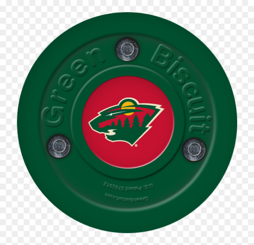 Green Biscuit Minnesota Wild Stickhandling Training - Minnesota Wild, HD Png Download - minnesota wild logo png