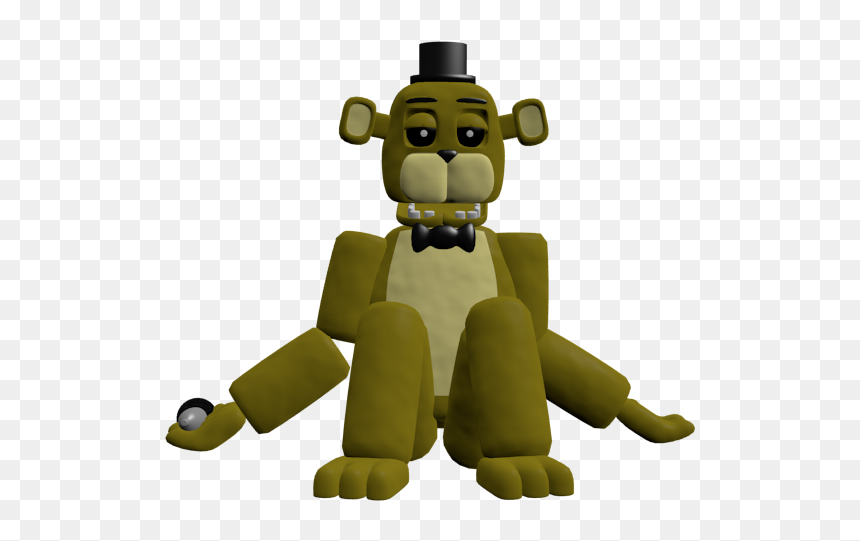 Cartoon, HD Png Download - golden freddy png