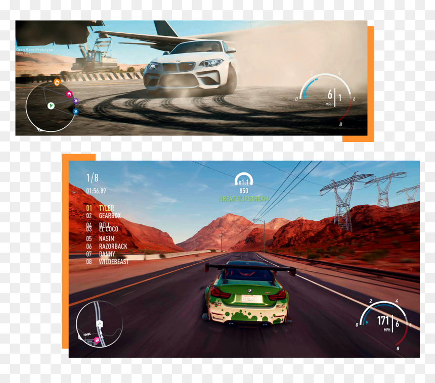Screen Need For Speed - Porsche 911 Gt2, HD Png Download - need for speed png