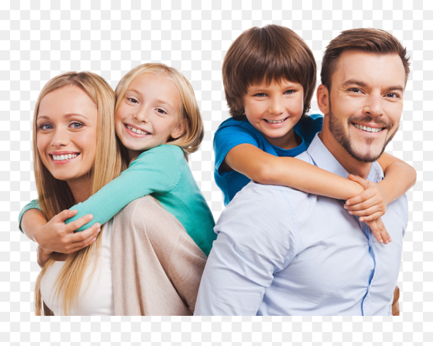 Thumb Image - Family With Kids Png, Transparent Png - smiling png