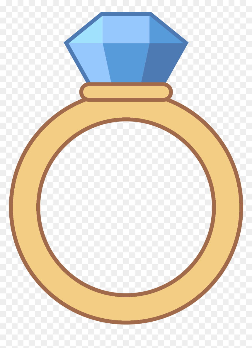 Anillo De Diamantes Icon - Ring Illustration Png, Transparent Png - diamantes png