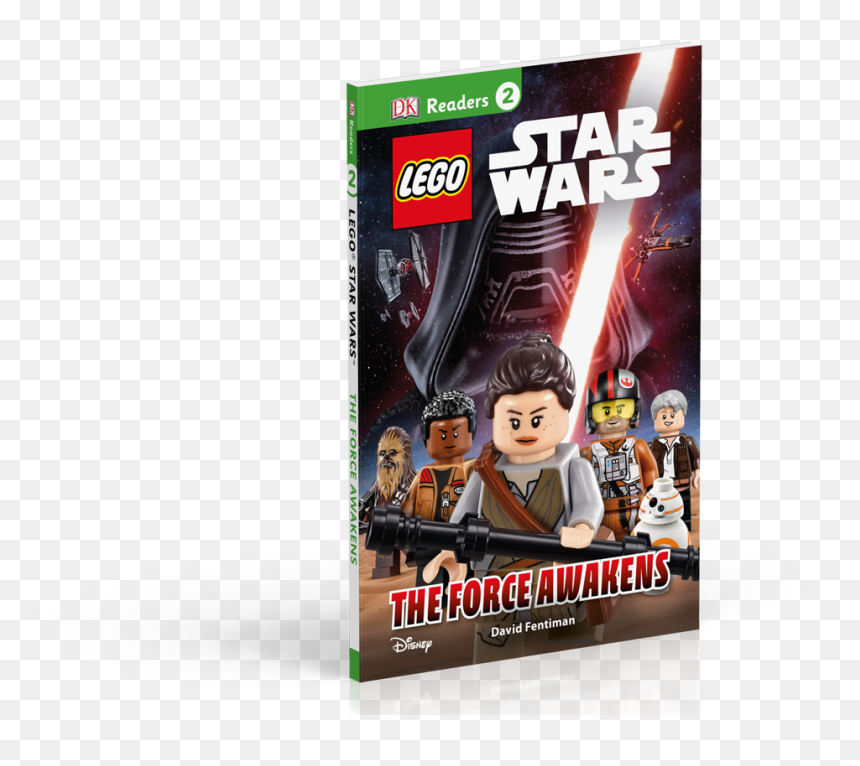 A Dark Power Is Rising, And The Galaxy Is In Danger - Lego Star Wars Force Awakens Books, HD Png Download - force awakens png