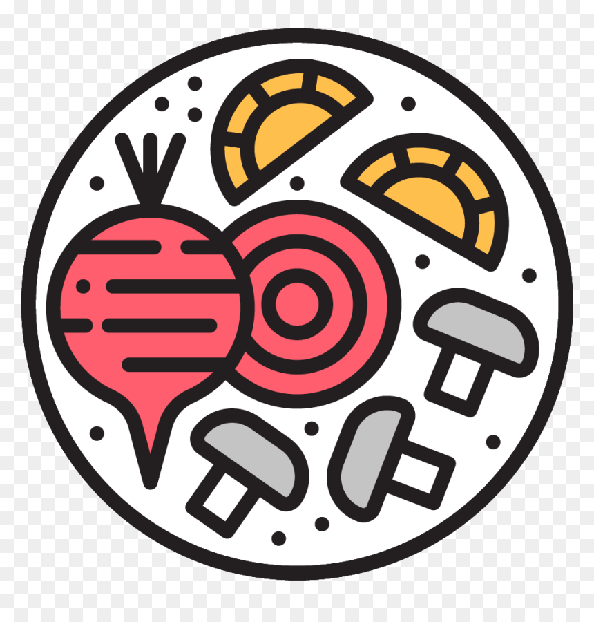 Circle, HD Png Download - dinner icon png