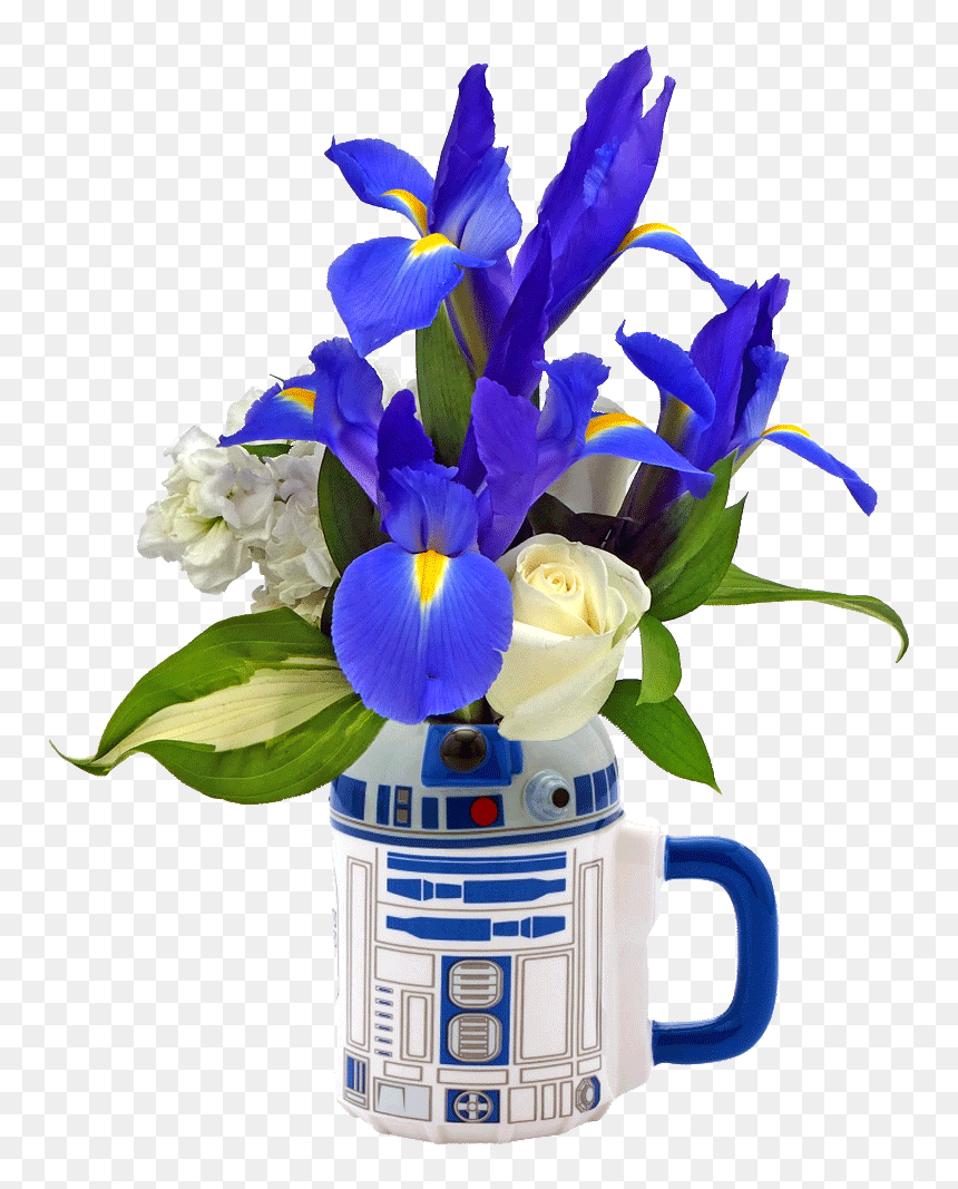 Thumb Image - Star Wars Flower Arrangement, HD Png Download - r2 d2 png