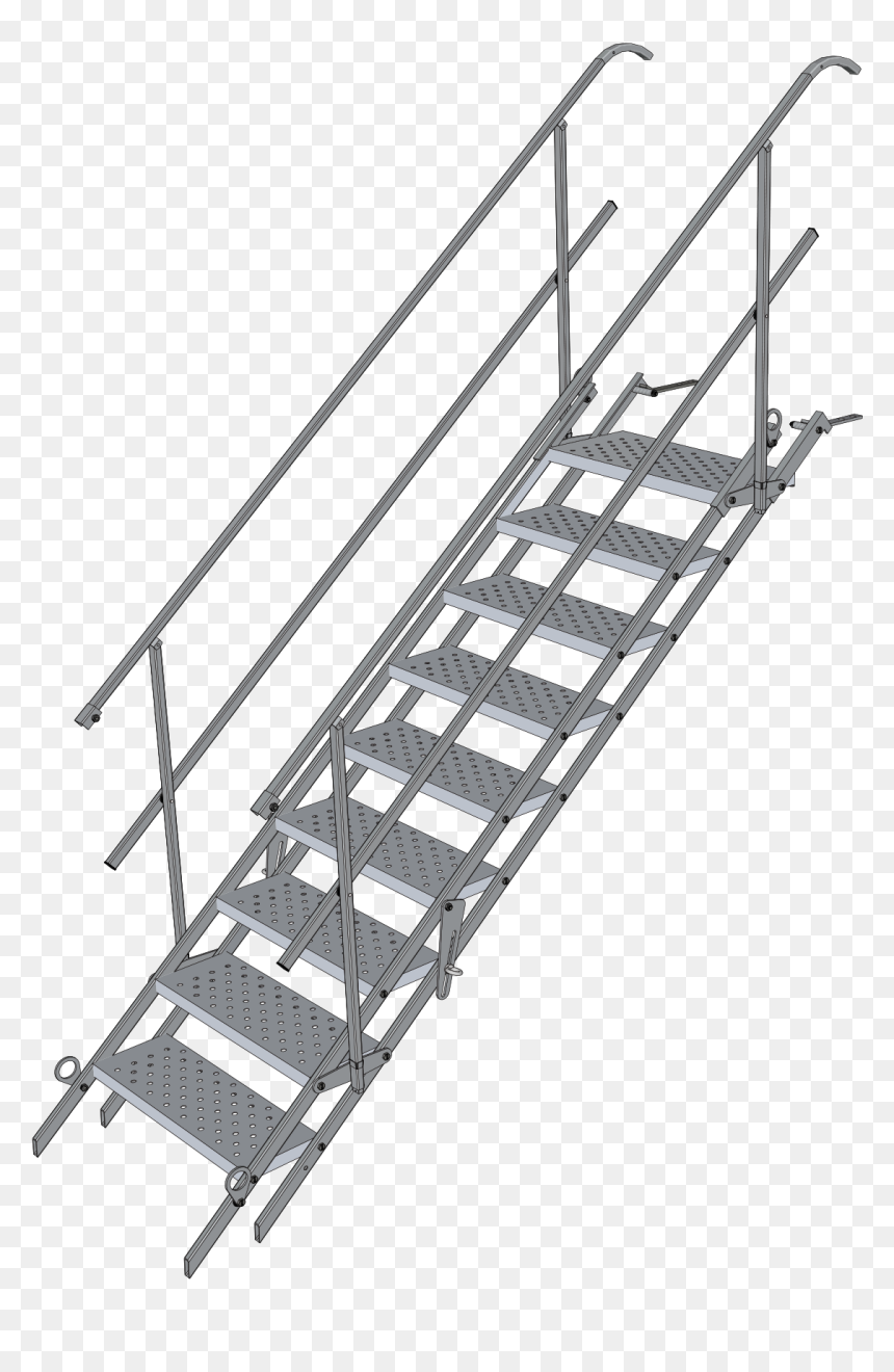 Adjustable Stair, HD Png Download - stairway png