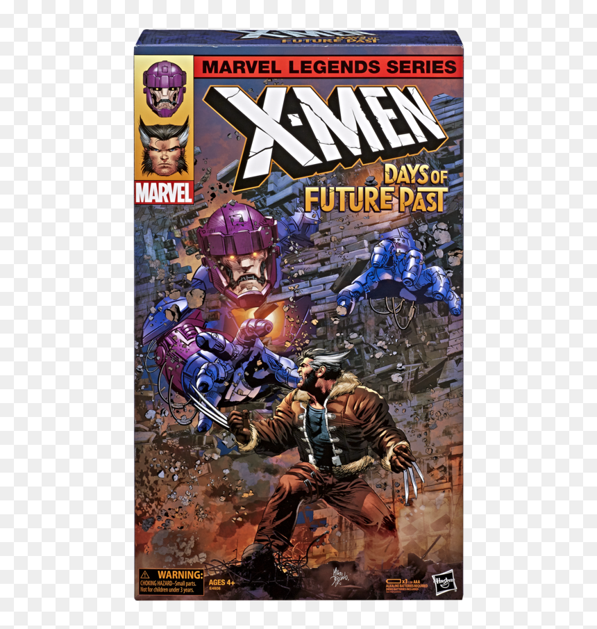 Marvel Legends Series Wolverine And Sentinel, HD Png Download - wolverine comic png
