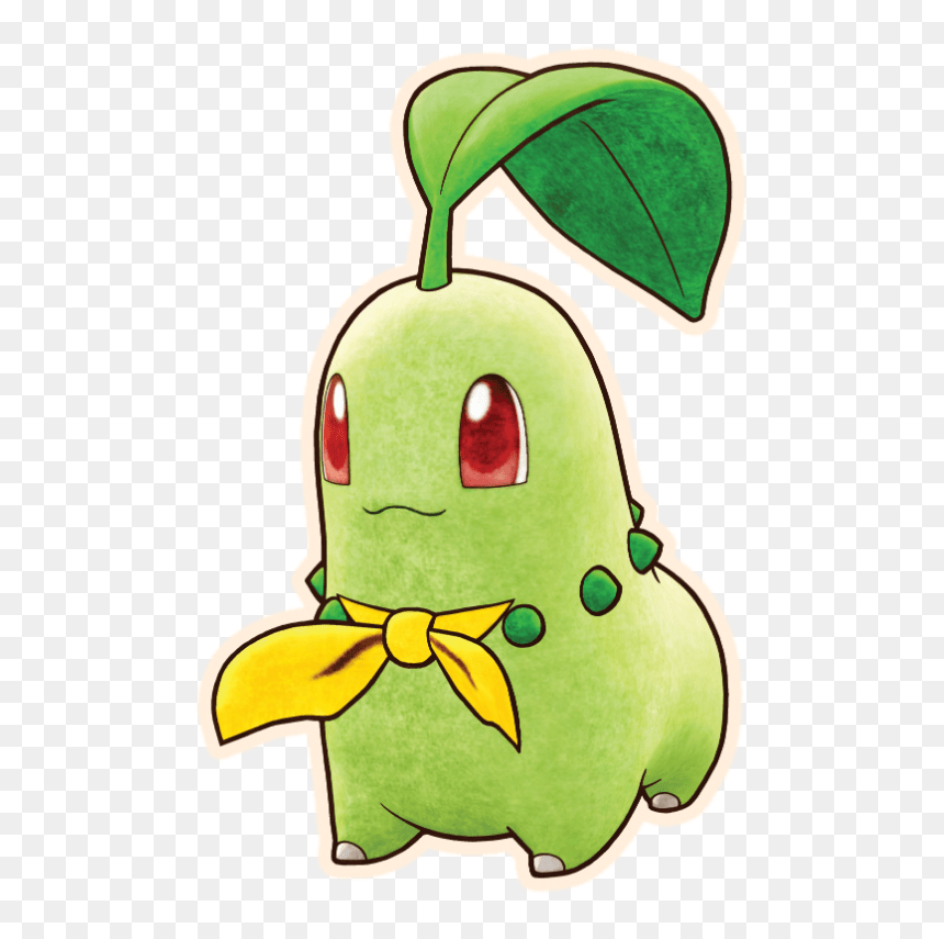 Chikorita - Chikorita Pokemon Rescue Team, HD Png Download - chikorita png