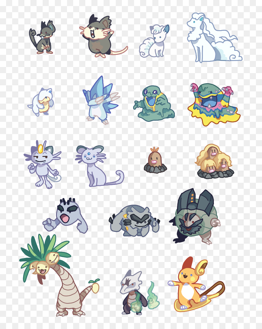Pokemons Forma De Alola, HD Png Download - geodude png