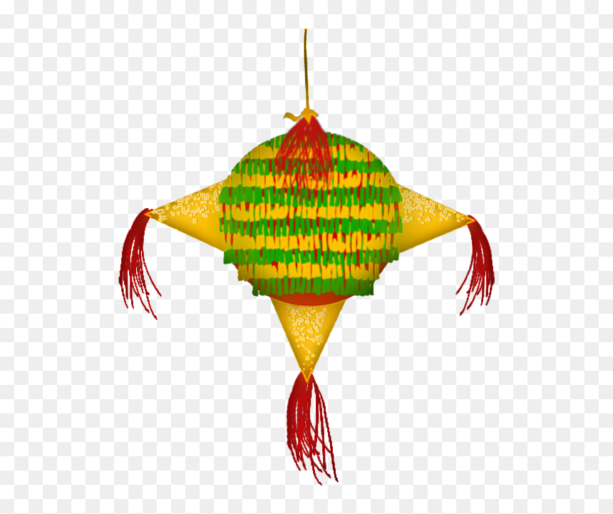 #pinata #birthday #yellowandred #party #mydrawing - Illustration, HD Png Download - piñata png