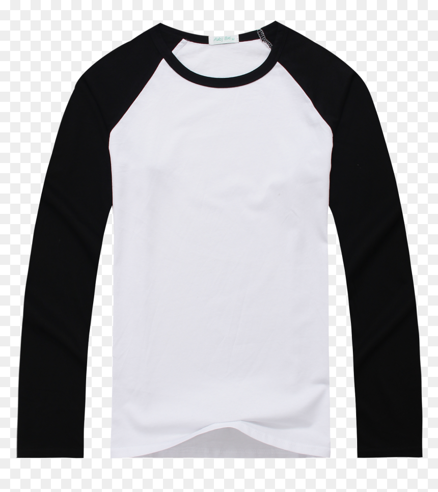Raglan Long Sleeve Plain T Shirt - Download Plain T Shirt, HD Png Download - plain png