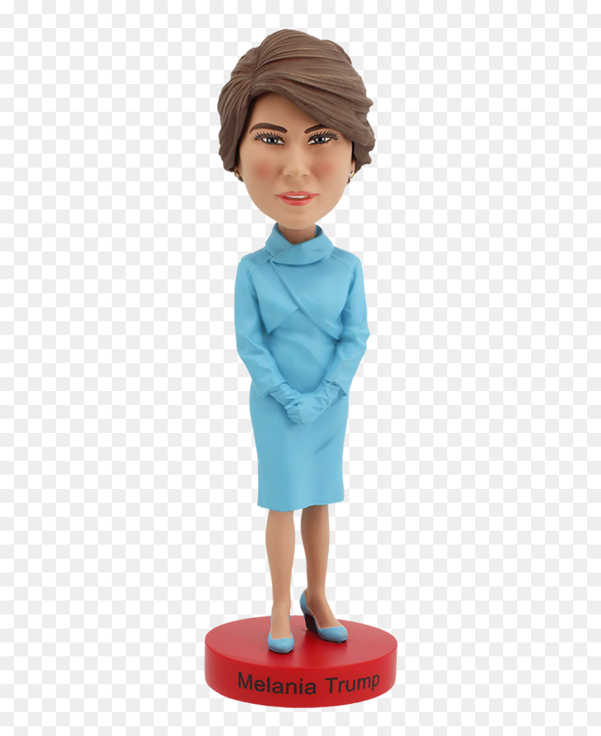 Melania Trump Bobblehead - Royal Bobbles Melania Trump Bobblehead, HD Png Download - melania trump png