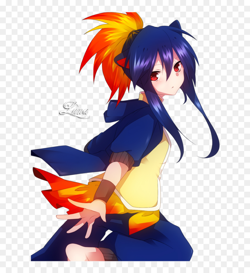 Pokemon Png Quilava - Pokemon Human Quilava, Transparent Png - quilava png