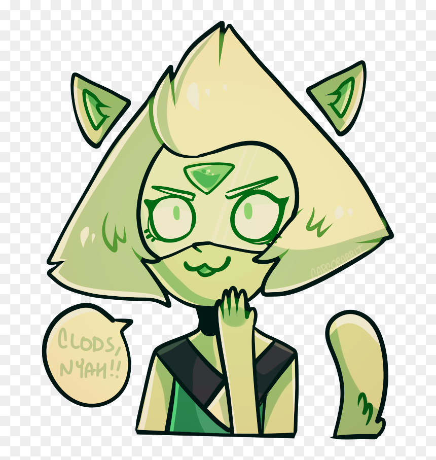 Clods > - Best Gem In Steven Universe, HD Png Download - steven universe peridot png