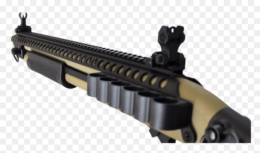 8874t Escopeta Ge 870 Tan - Firearm, HD Png Download - pump shotgun png
