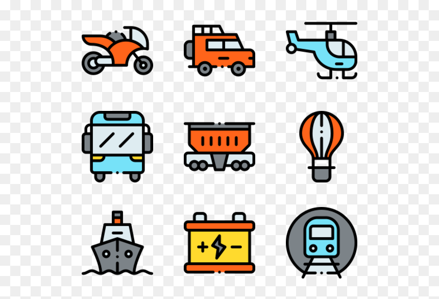 Icon, HD Png Download - transportation icon png