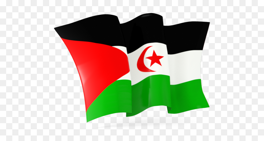 Download Flag Icon Of Western Sahara At Png Format - Isle Of Man Flag Waving, Transparent Png - grunge vector png