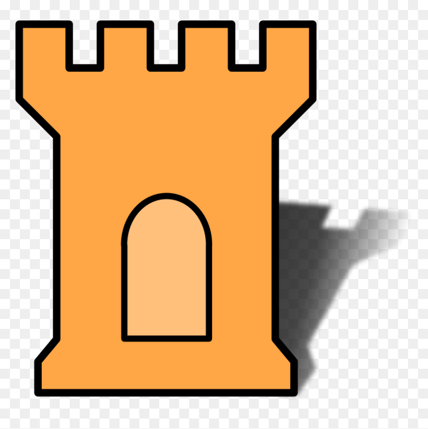 Icônes Chateau, HD Png Download - fort png