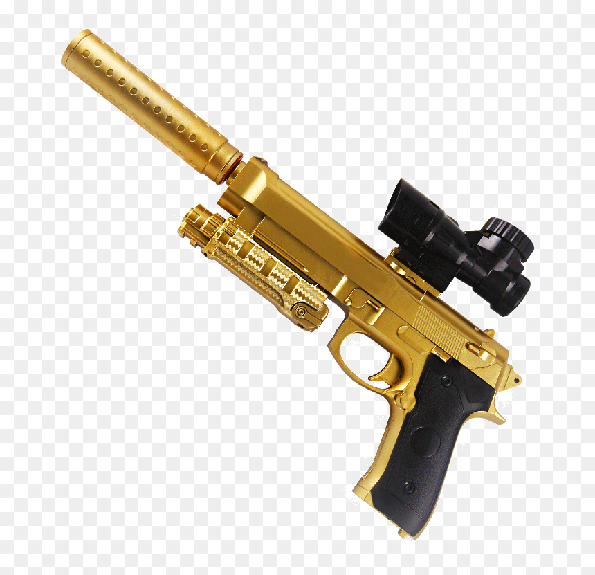 Simulation Electric Bursts Of Water Gun M92 Pistol - Firearm, HD Png Download - pistol.png