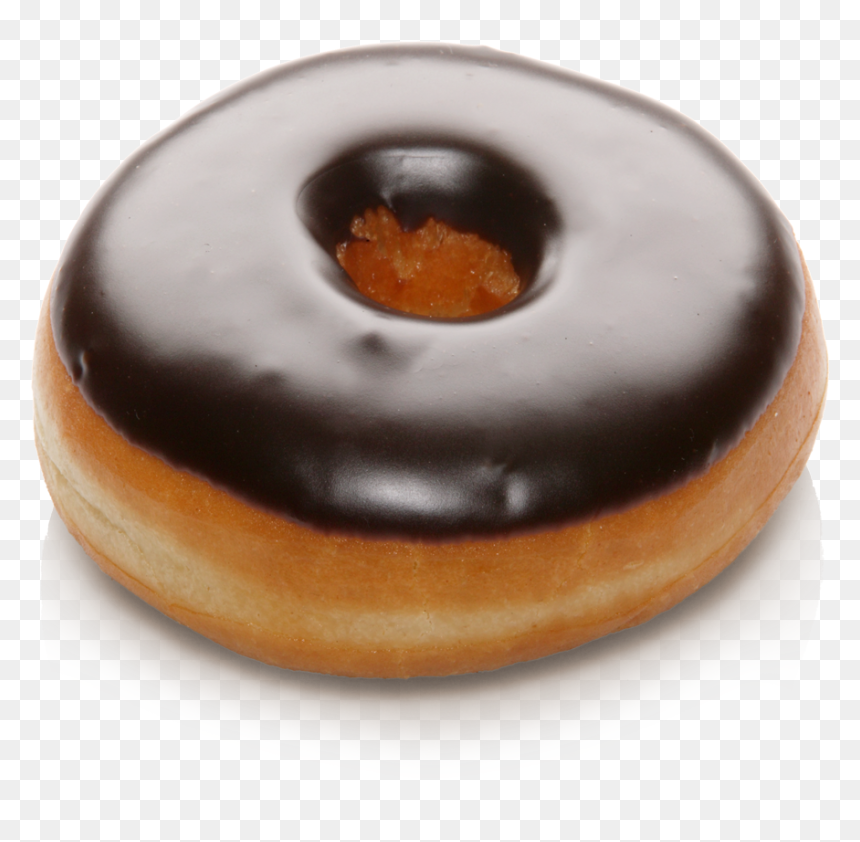 Donut Dark Chocolate Icing - Chocolate Bakery Donuts, HD Png Download - icing png