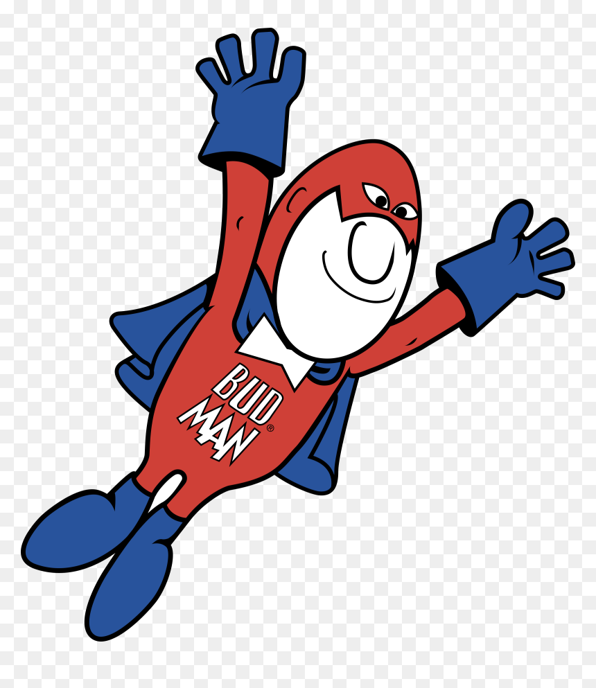 Bud Man, HD Png Download - man vector png