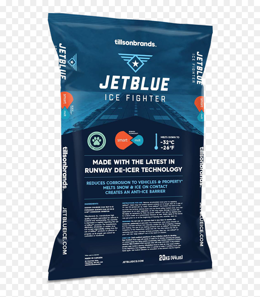 Jet Blue Ice Fighter Ingredients, HD Png Download - jet blue logo png