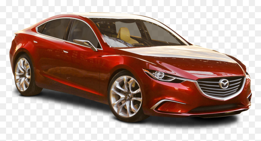 Mazda Takeri Red Car - Png Transparent Car Mazda, Png Download - mazda png