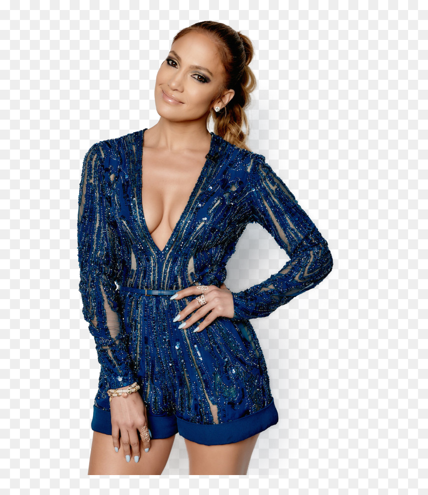 Thumb Image - J Lo Blue Dress, HD Png Download - jennifer lopez png