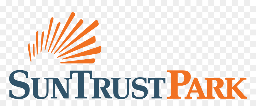 Braves Suntrust Park Logo, HD Png Download - suntrust logo png