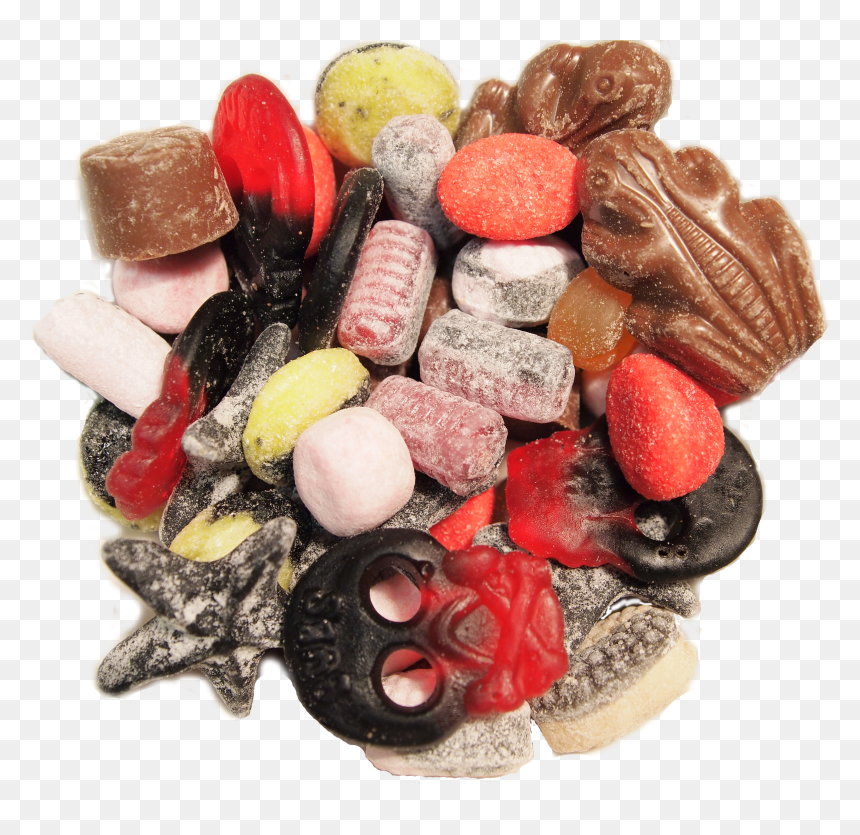 Assorted Candies2 - Chocolate, HD Png Download - candies png