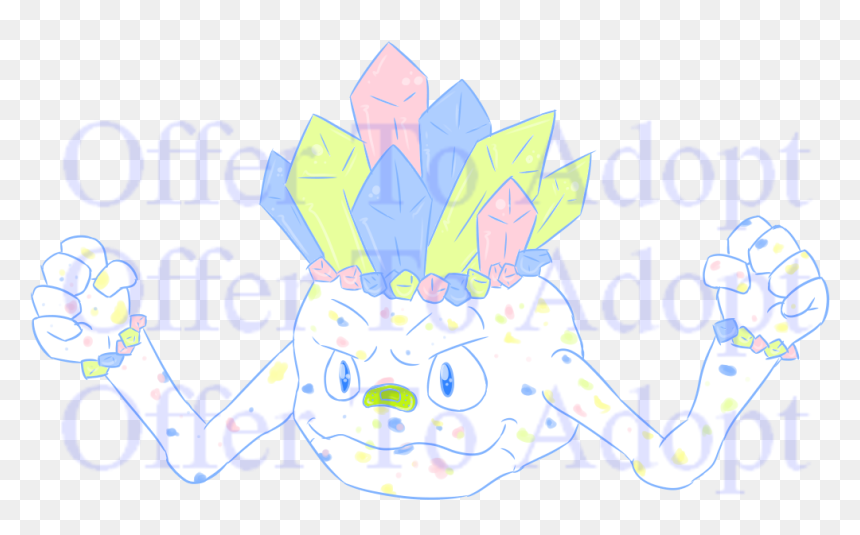 Candy Geodude - Illustration, HD Png Download - geodude png