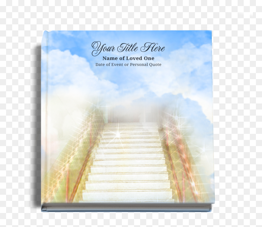 Stairway Funeral Guest Book - Guestbook, HD Png Download - stairway png