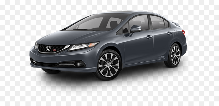 2014 Honda Civic - Gray 2014 Honda Civic Ex, HD Png Download - honda civic png