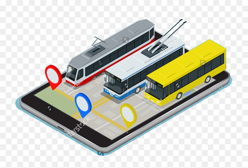 Public Transportation Icon - Public Transport, HD Png Download - transportation icon png