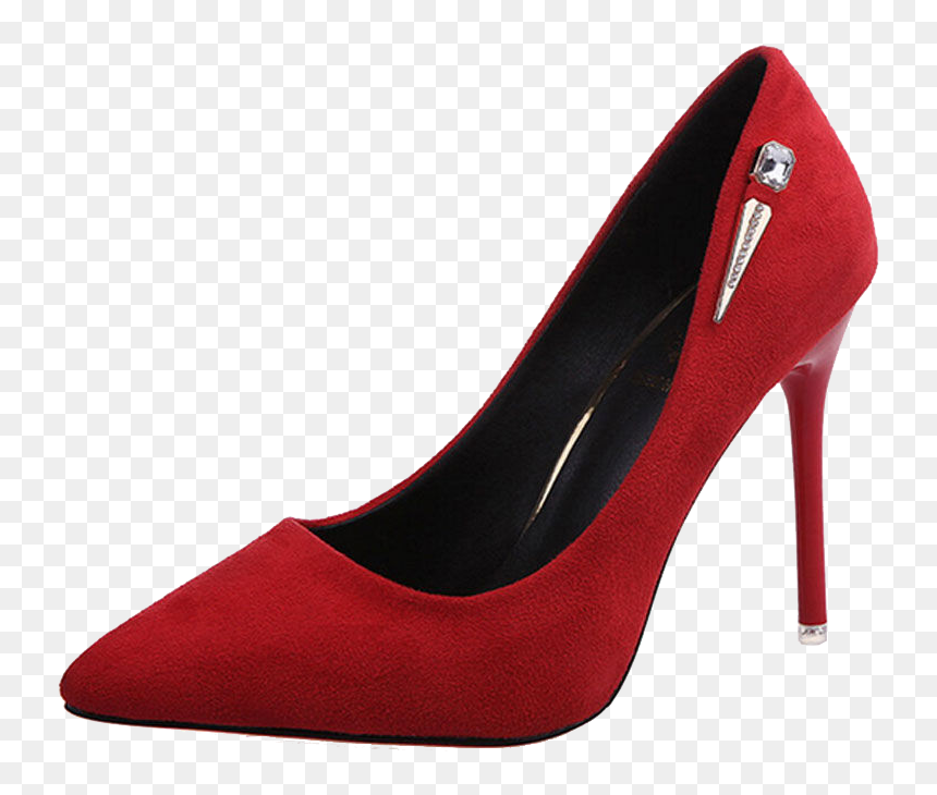Slipper High-heeled Footwear Shoe Sandal - High-heeled Shoe, HD Png Download - glass slipper png