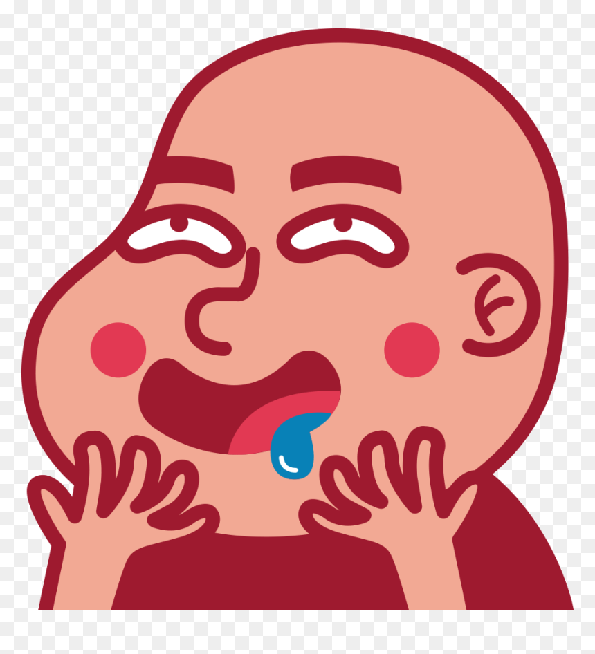 Hungry Illustration Sticker By Alexis Tapia - Hungry Sticker, HD Png Download - hungry png