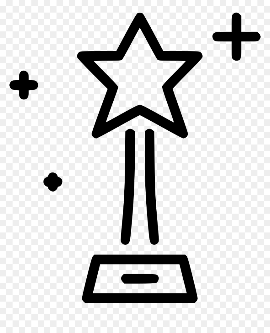 Oscar Star Png Icon Free Download Onlinewebfonts - Vector Mario Bros Icon, Transparent Png - white star icon png