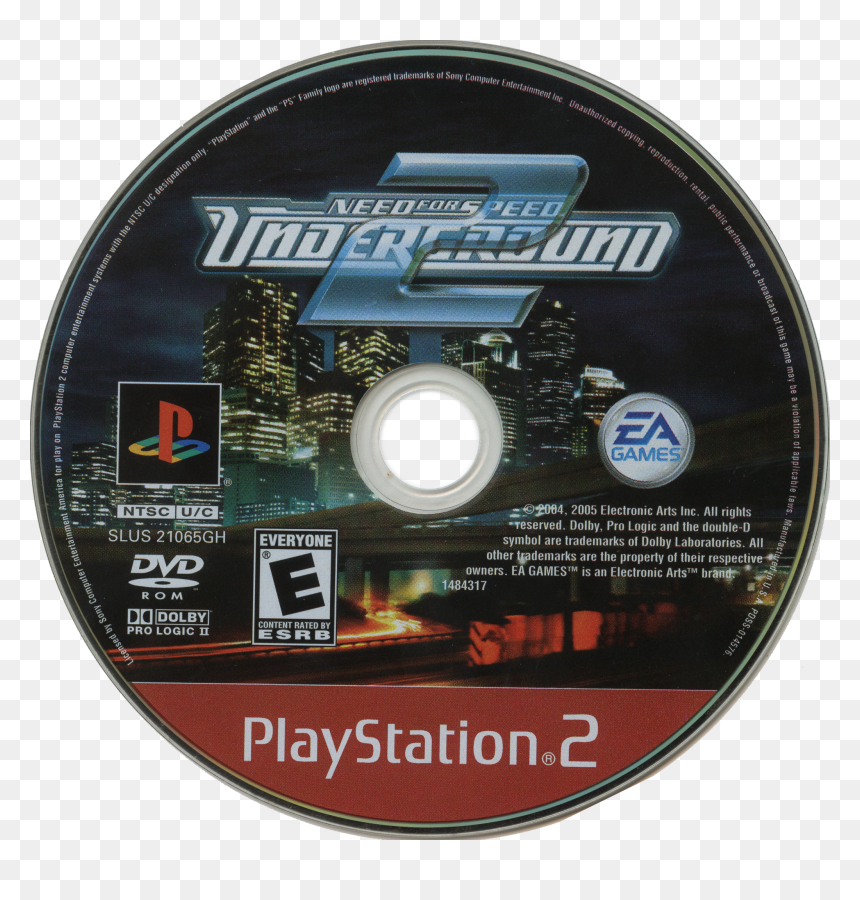 Need For Speed - Need For Speed Underground 2, HD Png Download - need for speed png
