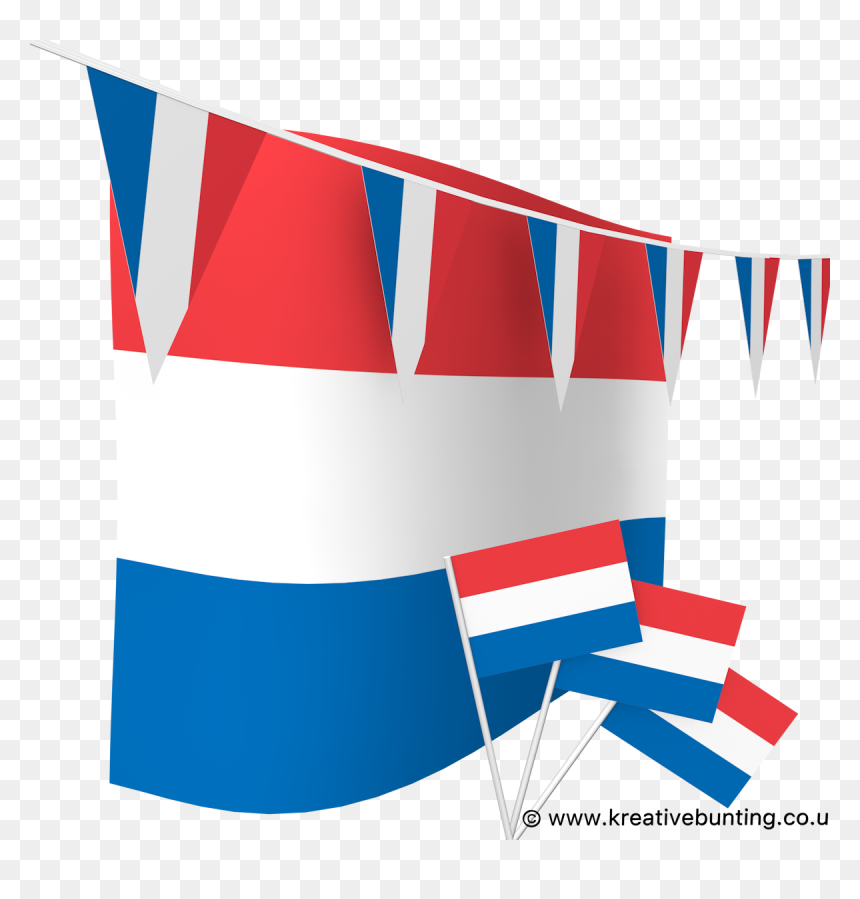 Netherlands Bunting & Flags Bundle - Flag, HD Png Download - netherlands flag png