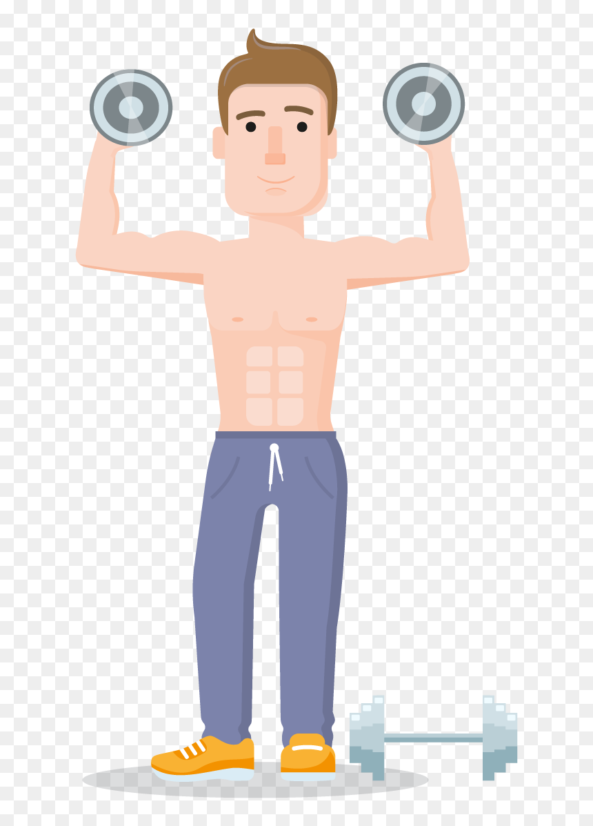 This Vector Sport Character Set Comes For Free And - Portable Network Graphics, HD Png Download - man vector png