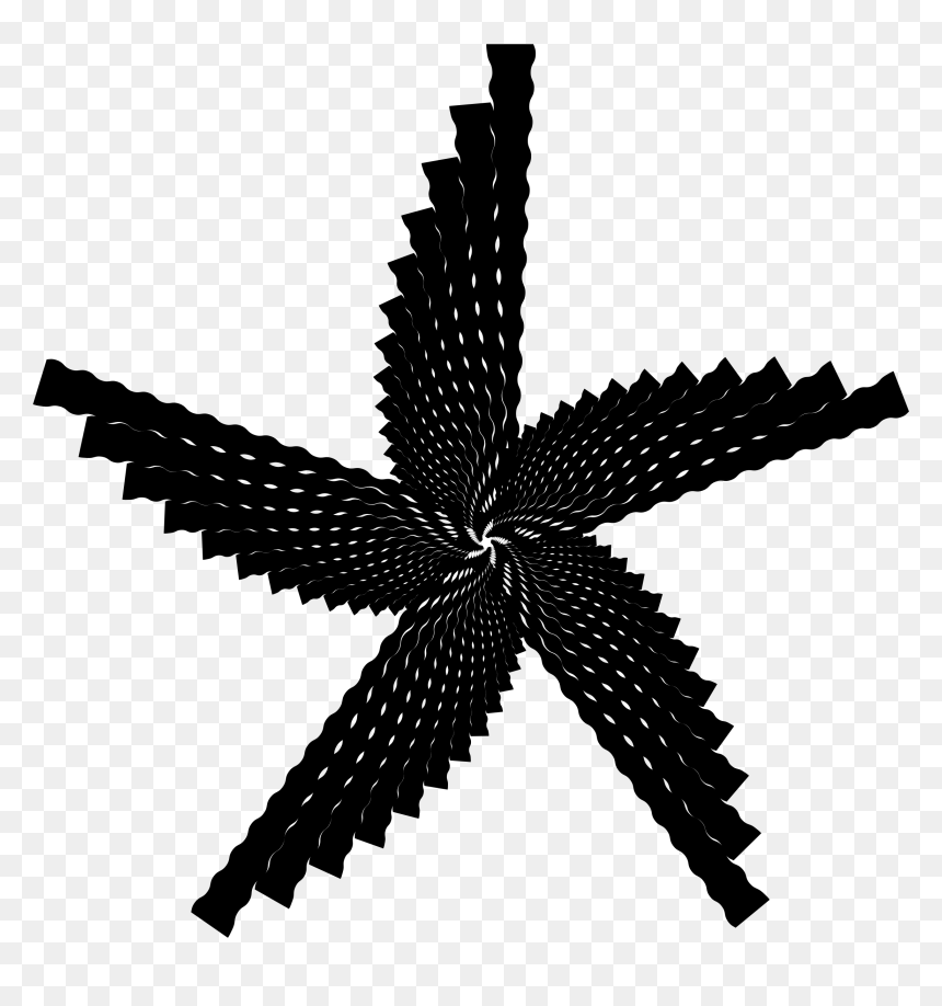 Serrated Star Clip Arts - Clip Art, HD Png Download - white star icon png