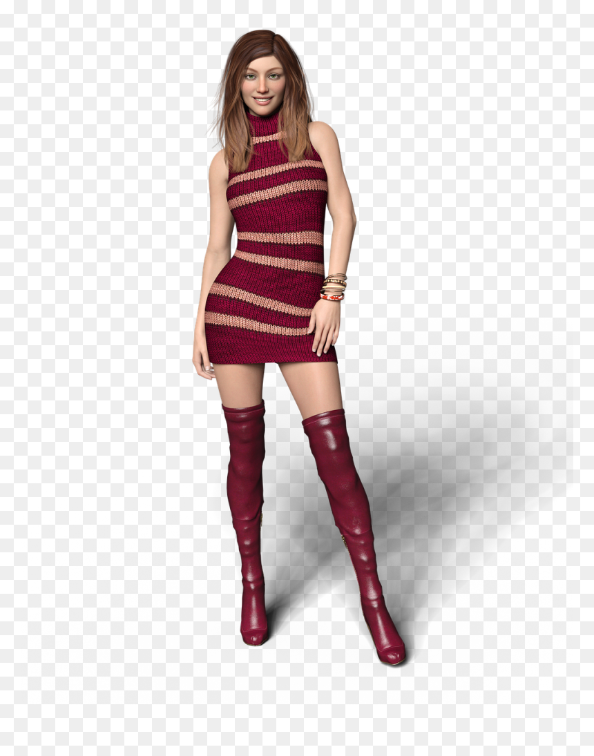 Tights, HD Png Download - png women