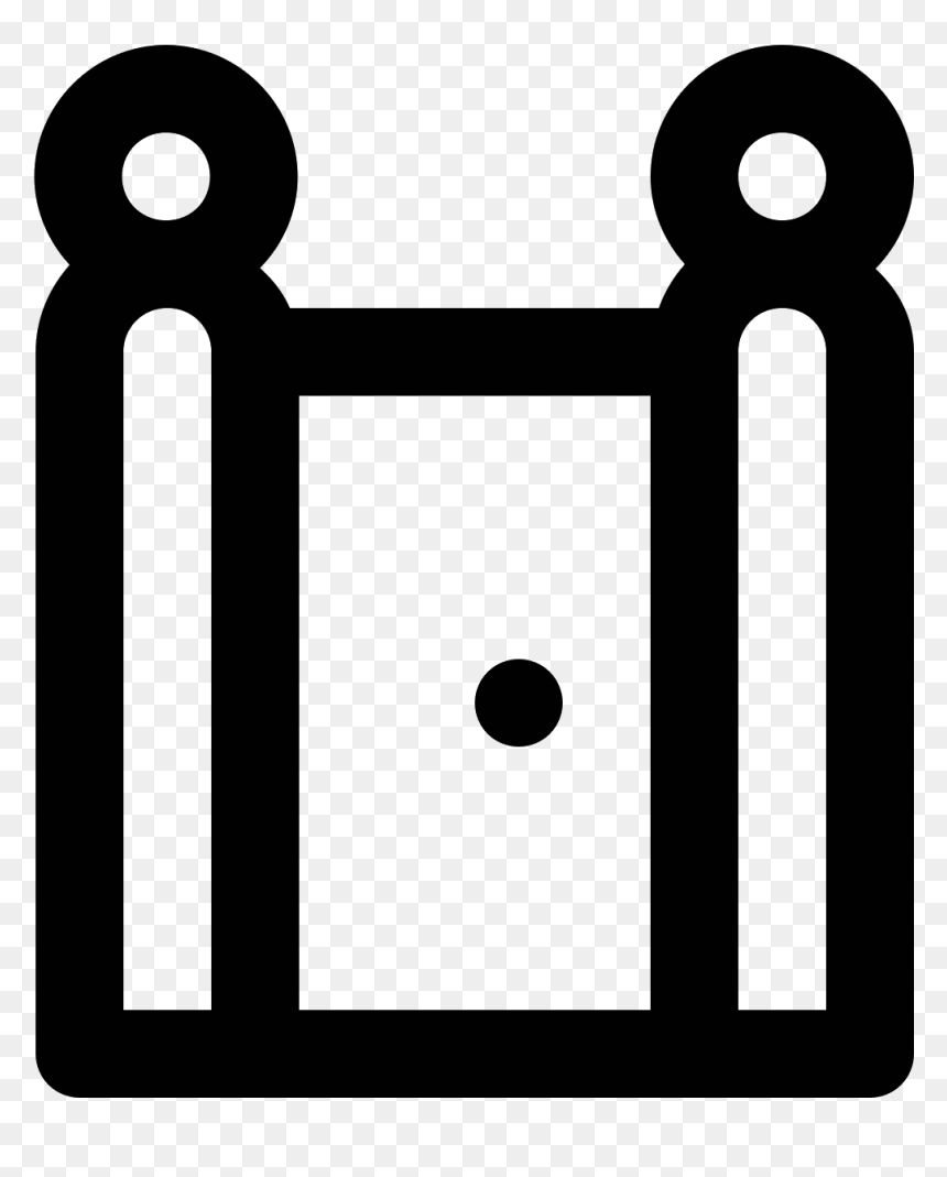 Closed Door Png Icon - Circle, Transparent Png - garage door png
