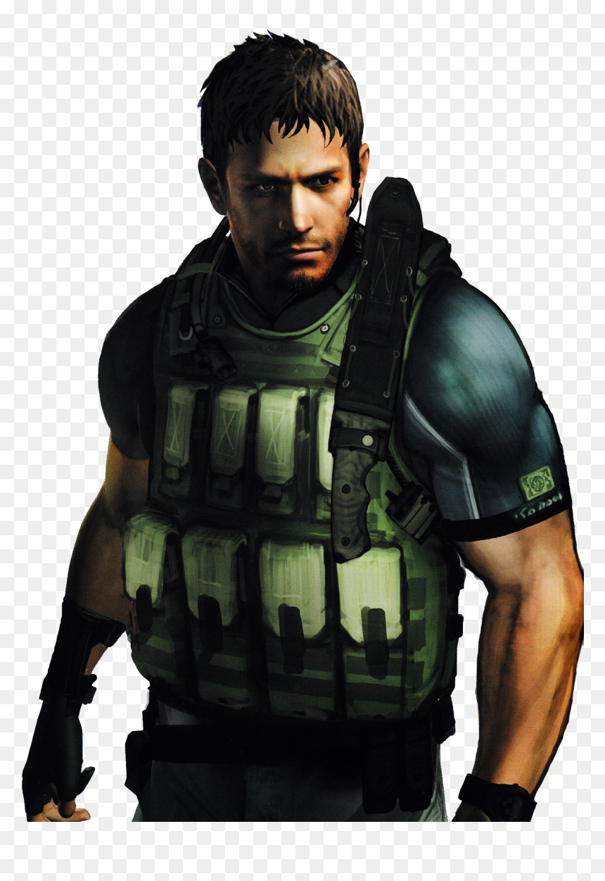 Why Is Lucky Chloe Compared To Doa - Resident Evil Chris Game, HD Png Download - chloe moretz png