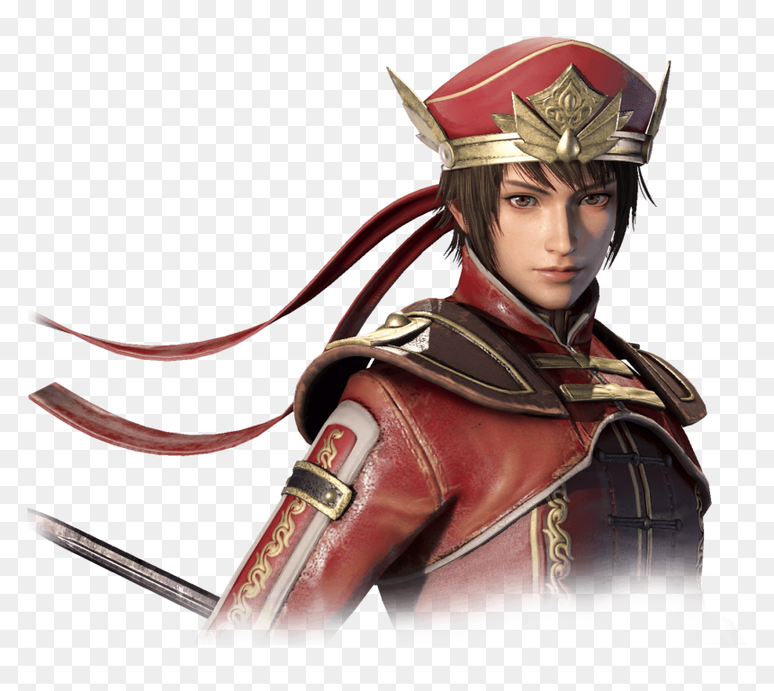 Transparent Female Warrior Png - Dynasty Warriors Lu Xun, Png Download - female warrior png