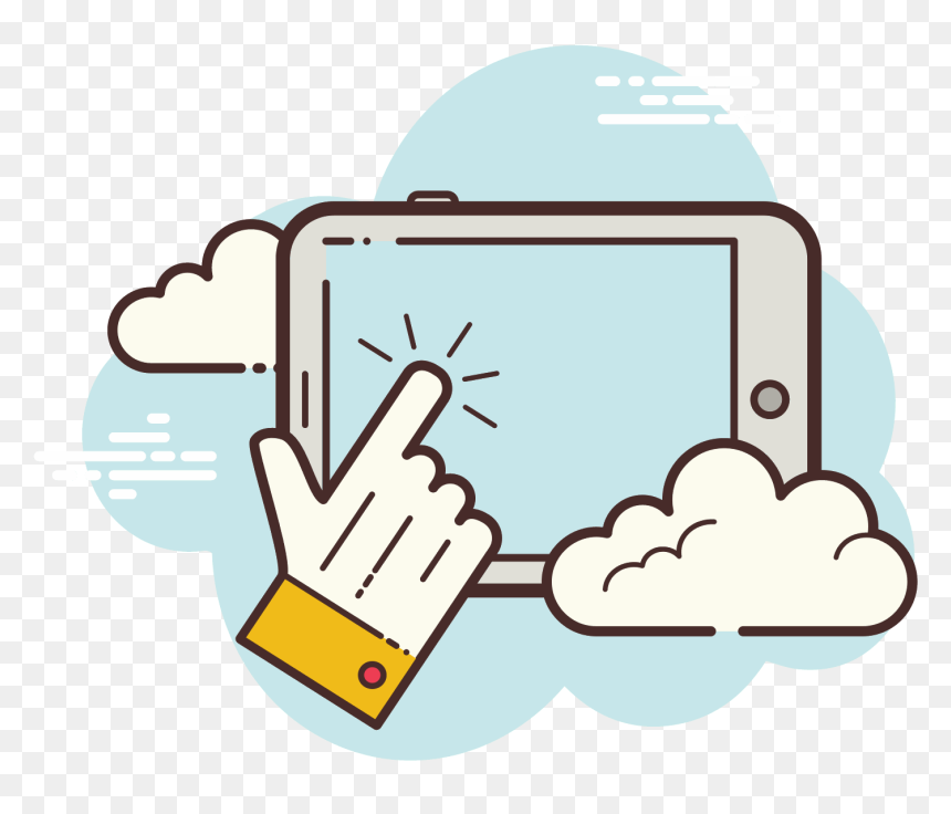 Tablet Tap Icon , Png Download - Portable Network Graphics, Transparent Png - tablet icon png