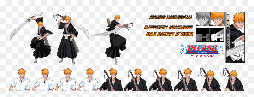 Bleach Heat The Soul Png, Transparent Png - ichigo kurosaki png
