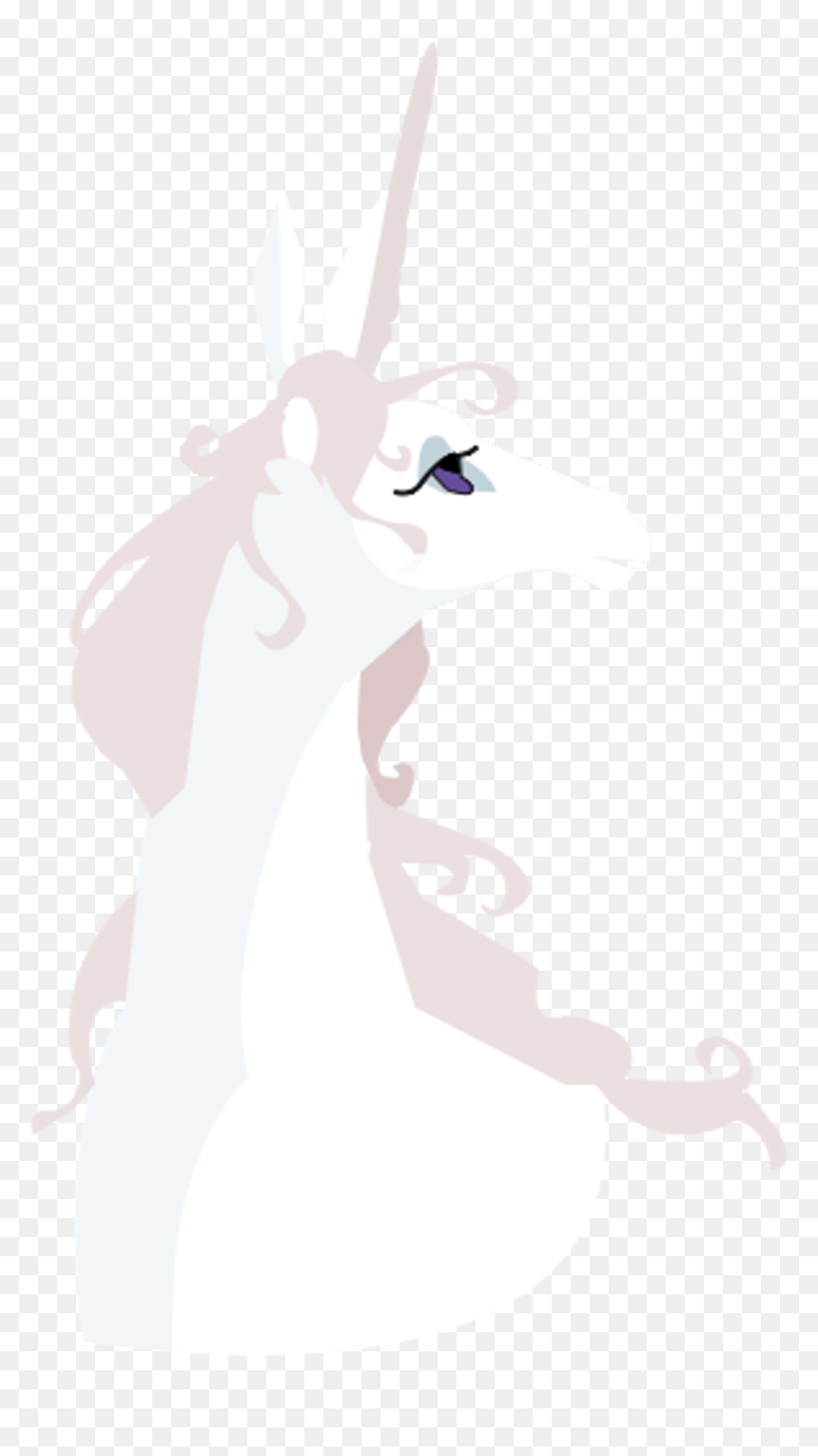 The Last Unicorn - Illustration, HD Png Download - unicorn png tumblr