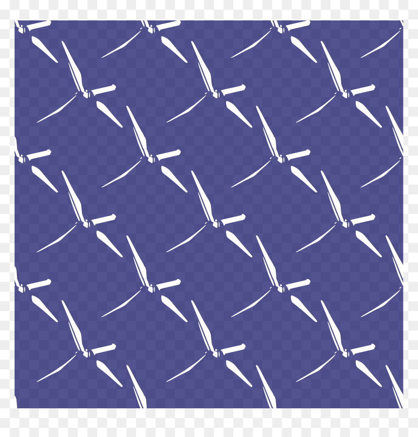 Propeller-seamless Pattern Clip Arts - Wind Turbine Pattern, HD Png Download - propeller png